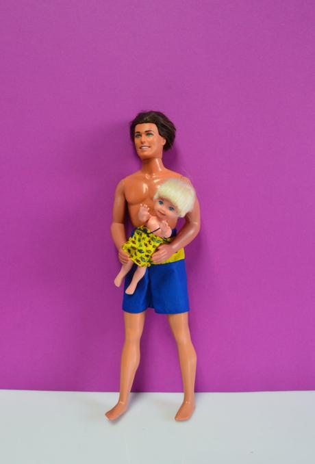 Barbie ken & tommy retro, 