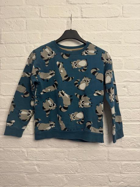 Mikina s mývalom, 134