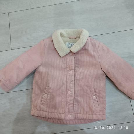 Dievčenská zateplená bunda, f&f,74