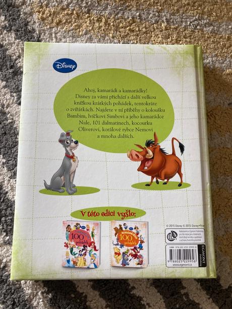 100 pohádek o zvířátkách walt disney, 