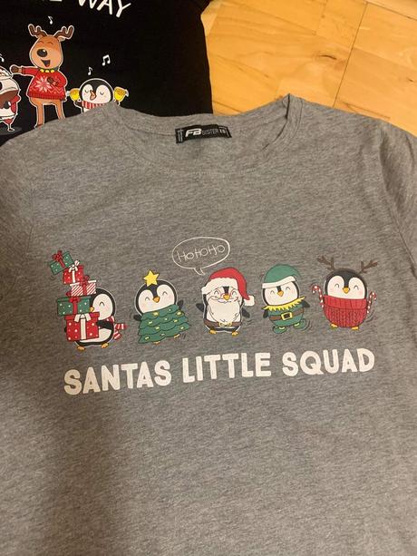 Vianočné tričká., xs