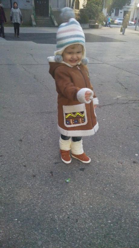 Zimný kabátik od billieblush, 104