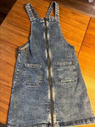 Riflová sukňa, c&a,170