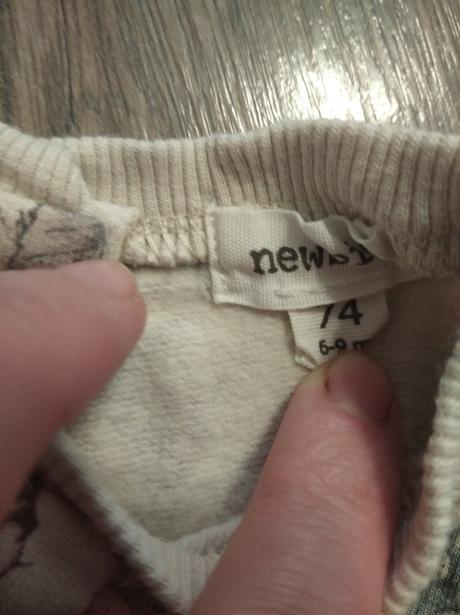 Teplé šaty, newbie,74