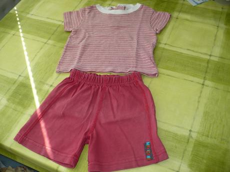 Kraťasy + tričko, 74
