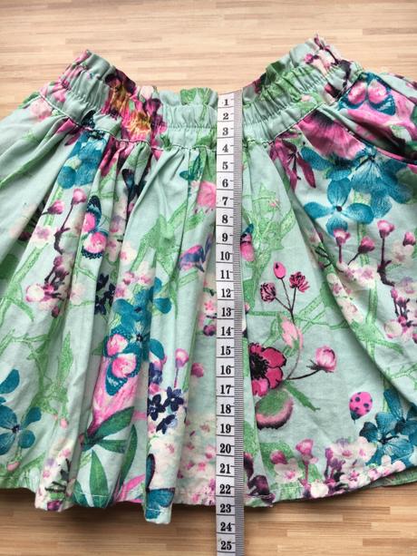 Kvetovana kruhova sukienka, next,68