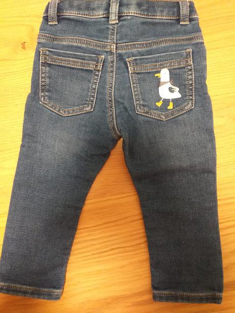 Riflové nohavice, baby club,86