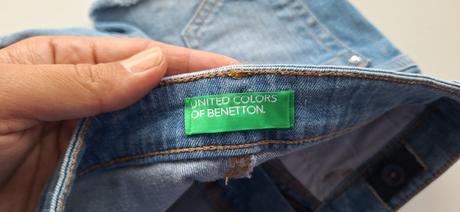 Kratke rifl.gate, benetton,128