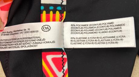 Dvojdielne plavky plus kraťasy, c&a,158 / 164