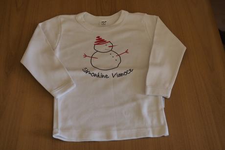Vianočné tričko simonkine vianoce, 98