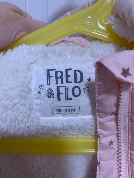 Detská svetloružová zateplená vesta s kapucňou, 92