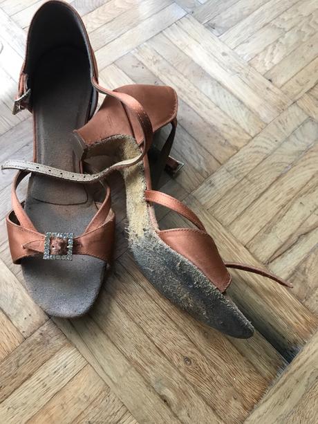 Kozene topanky na dance shols, 36