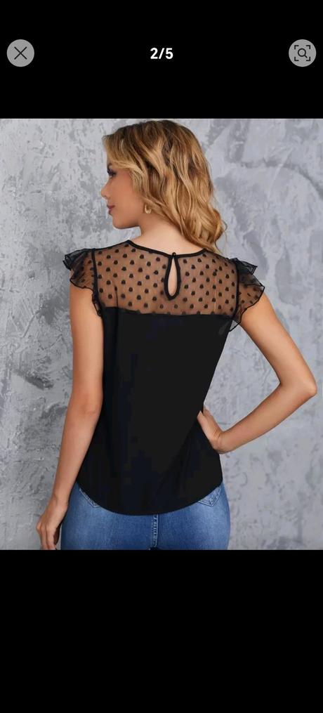 Krásny elastický top tričko sadne na s aj m, m