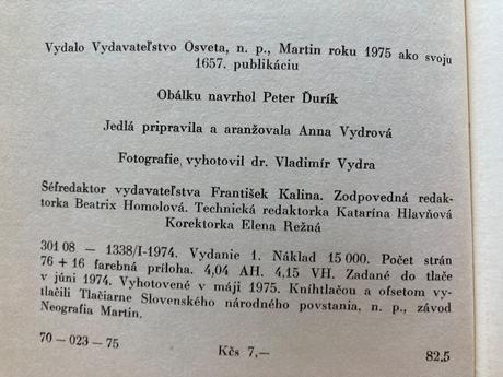 Varíme v prírode-prvé vyd.1975, 