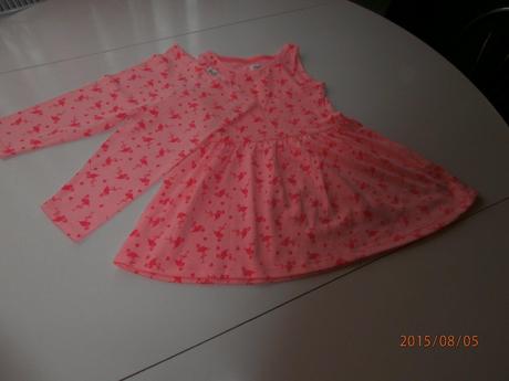 Šaty a legíny na 2-3 roky,č.98, f&f,98