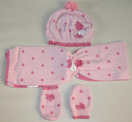 62/68 mayoral suprava, ciapka+rukavice+sal, mayoral,68