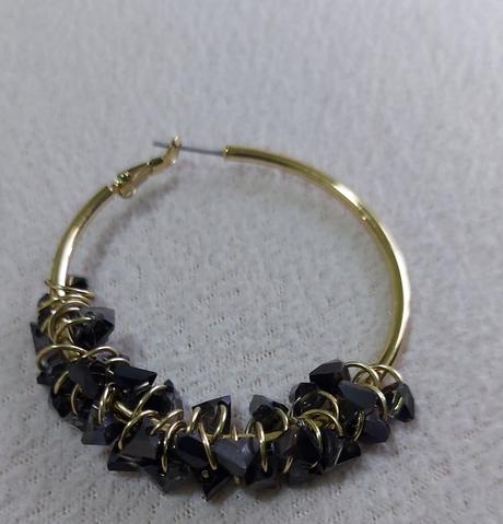 Kruhová náušnice dara fashion,