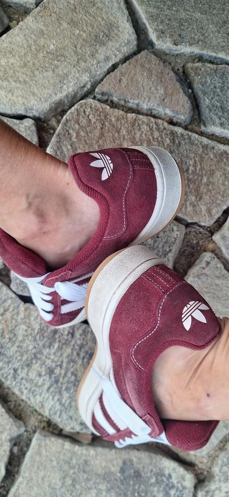 Kožené tenisky adidas campus 40/41, adidas,41
