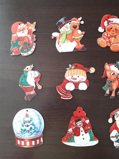 Drevené ozdoby na stromček, 