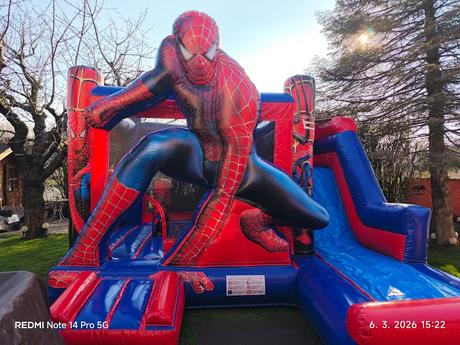 Skákací hrad spider-man, 
