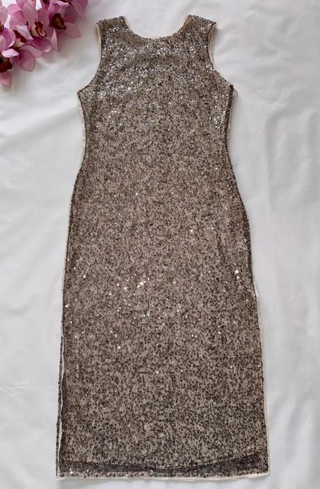 Zara - luxusné flitrové šaty, zara,s