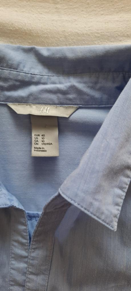 Blúzka od hm modrá- 40, h&m,40