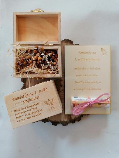 Darček ku 1 svätému prijímaniu, birmovke, 