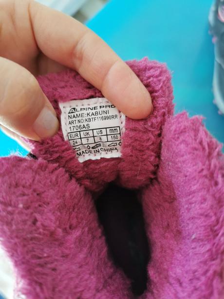 Čižmičky, alpine pro,24