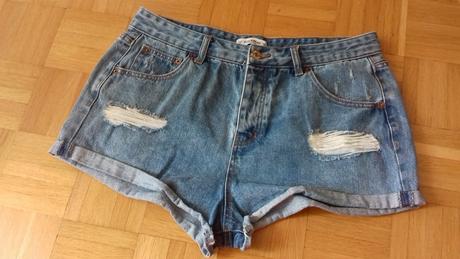 Rifľové kraťasy, pull&bear,42