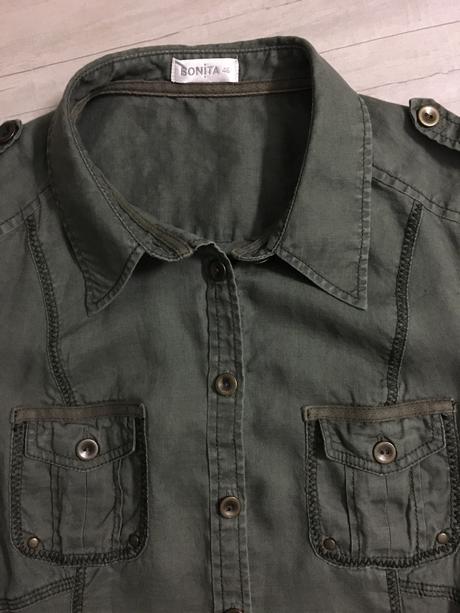 Plátené letné sako, 46