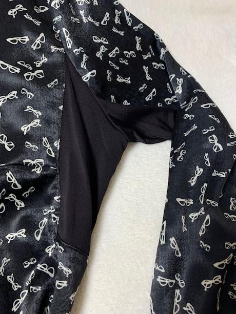 Blúzka z bavlneného saténu zn. magenta, m