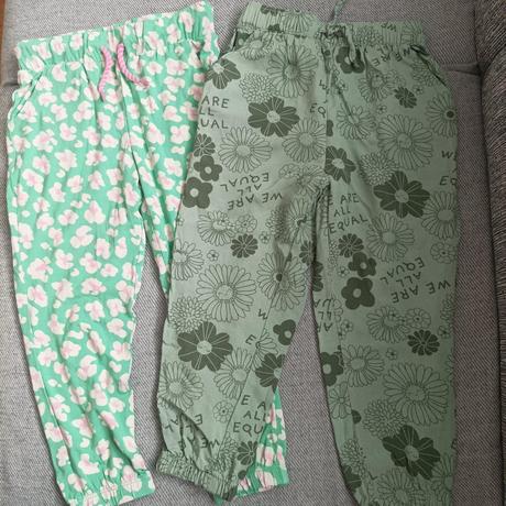 Letné nohavice 104/110, 3,5-5 rokov, h&m,110