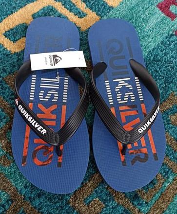 Nové značkové žabky quiksilver + ďalšie grátis, 36