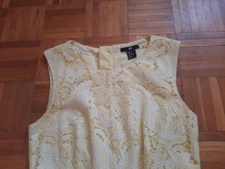 Dámske krajkové šaty, h&m,36