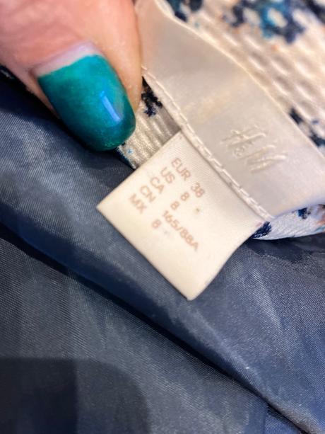 Dámske vzorované sako h&m (m), h&m,m