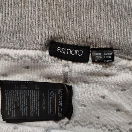 Úpletové zimné legíny - nové, esmara,m / s