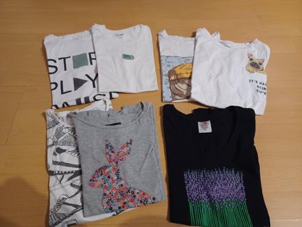 6x tričko s krátkym rukávom + 1 gratis, name it,164