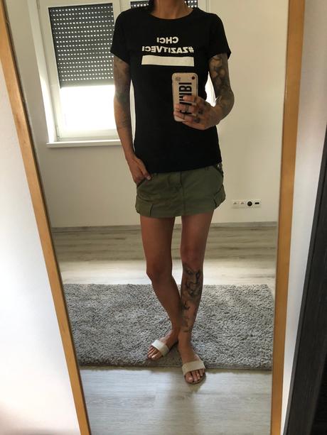 Tričko čierne bavlnené zoot, m