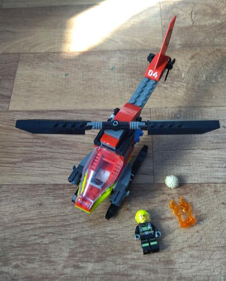 Lego city vrtuľník, 