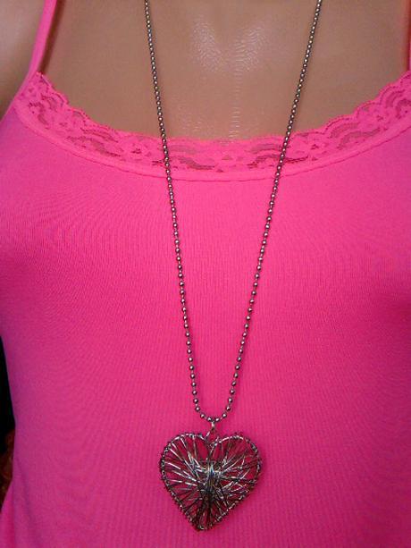 Náhrdelník v tvare srdca, 