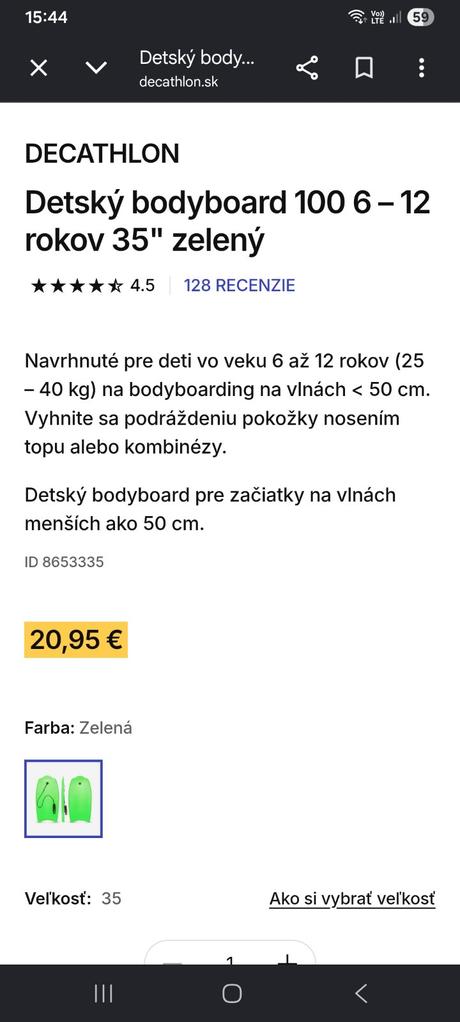 Surfboard, doska na vodu, 