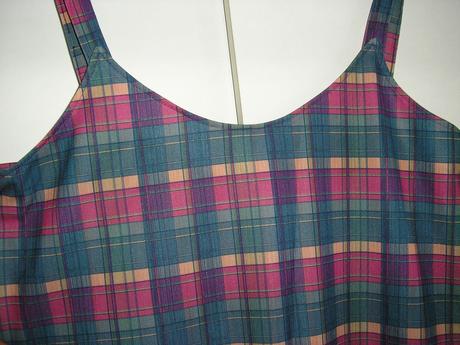 589. kockované šaty, xs