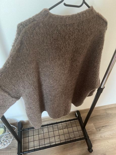 Ballistore dokonalý hnedý oversize sveter, 