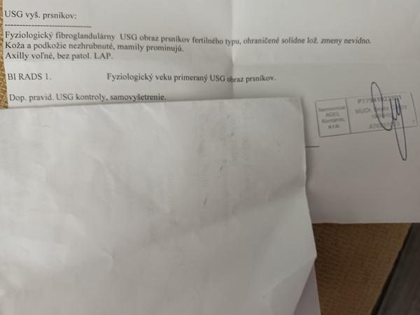 Čo znamená tento nález?