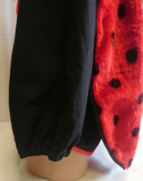 Kostým lienka s krídlami, konfetti, 2-4 r, 92-104, 