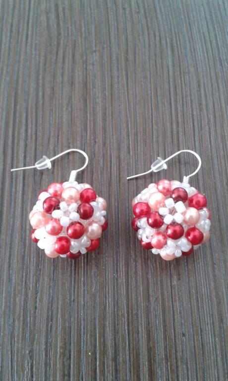 Náušnice hand made,