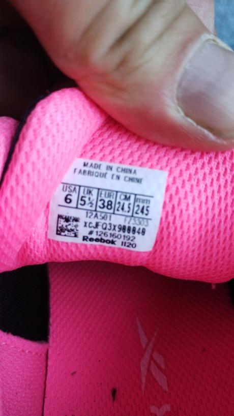 Tenisky, reebok,38