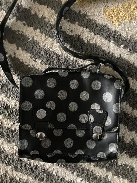 Bodkovaná kabelka, h&m