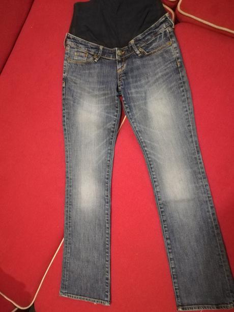 Tehotenské rifle, h&m,36