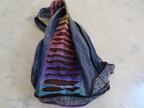 Plátenná hand made torba na plece, 